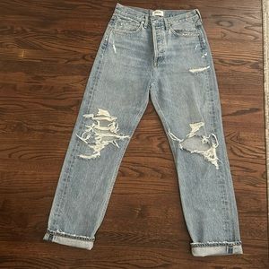 AGOLDE 90s Mid Rise Straight Fit Jeans